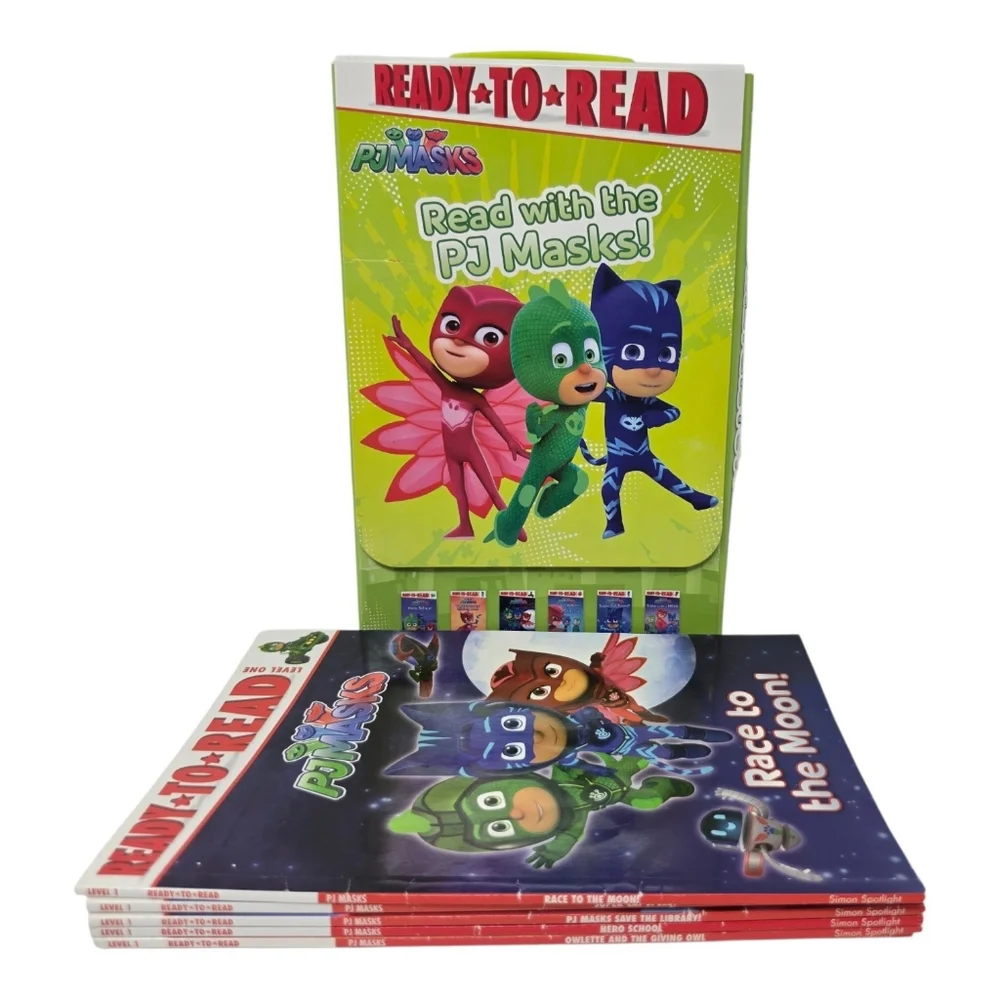 Read with PJ Masks Lot of 6 with Box